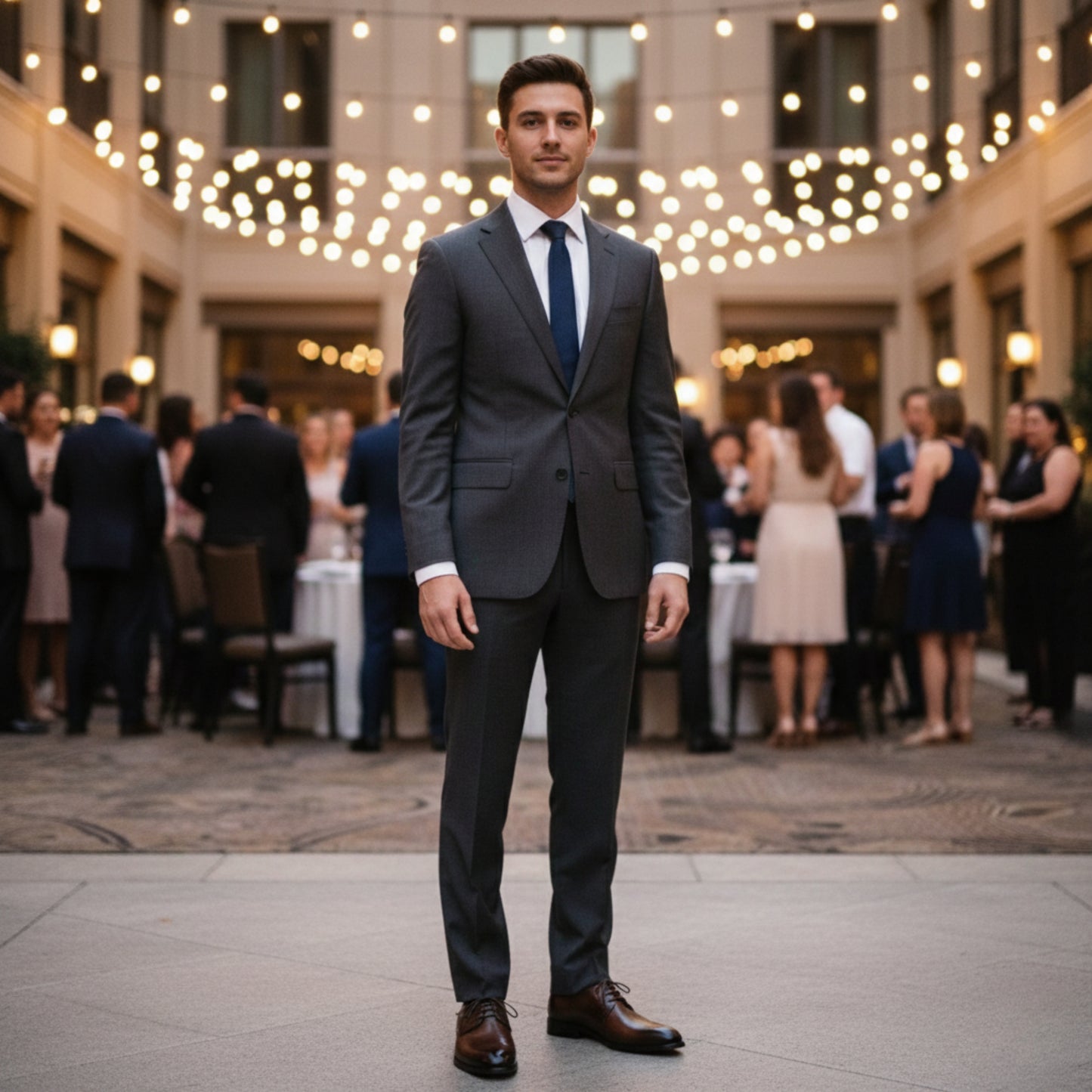 Zapatos Oxford elegantes y formales para hombre | Con cordones