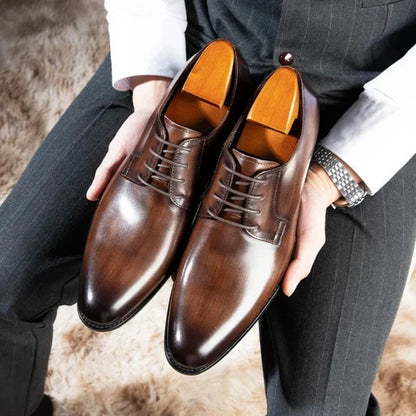 Zapatos Oxford Formales Elegantes para Hombre | Cordones
