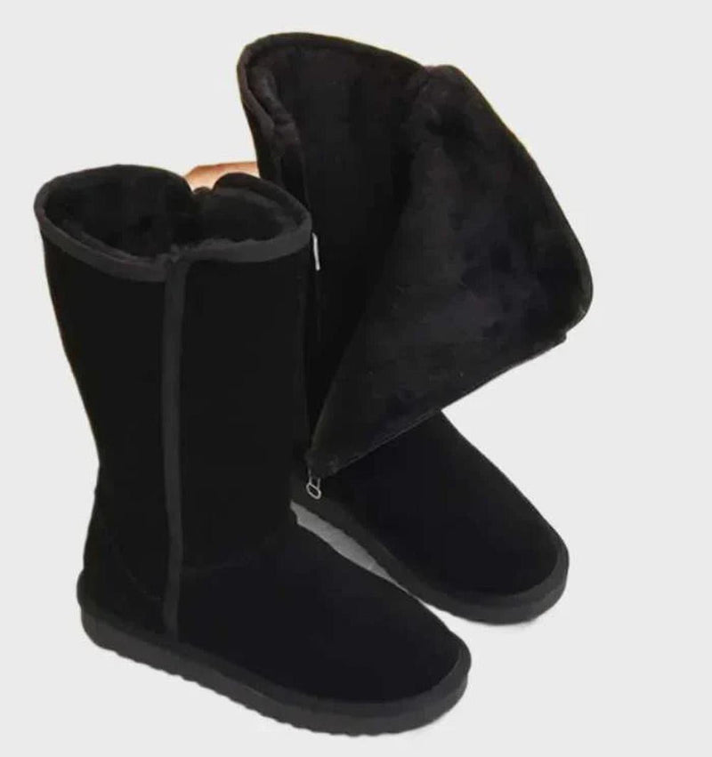 Botas de invierno forradas para mujer | Con cremallera